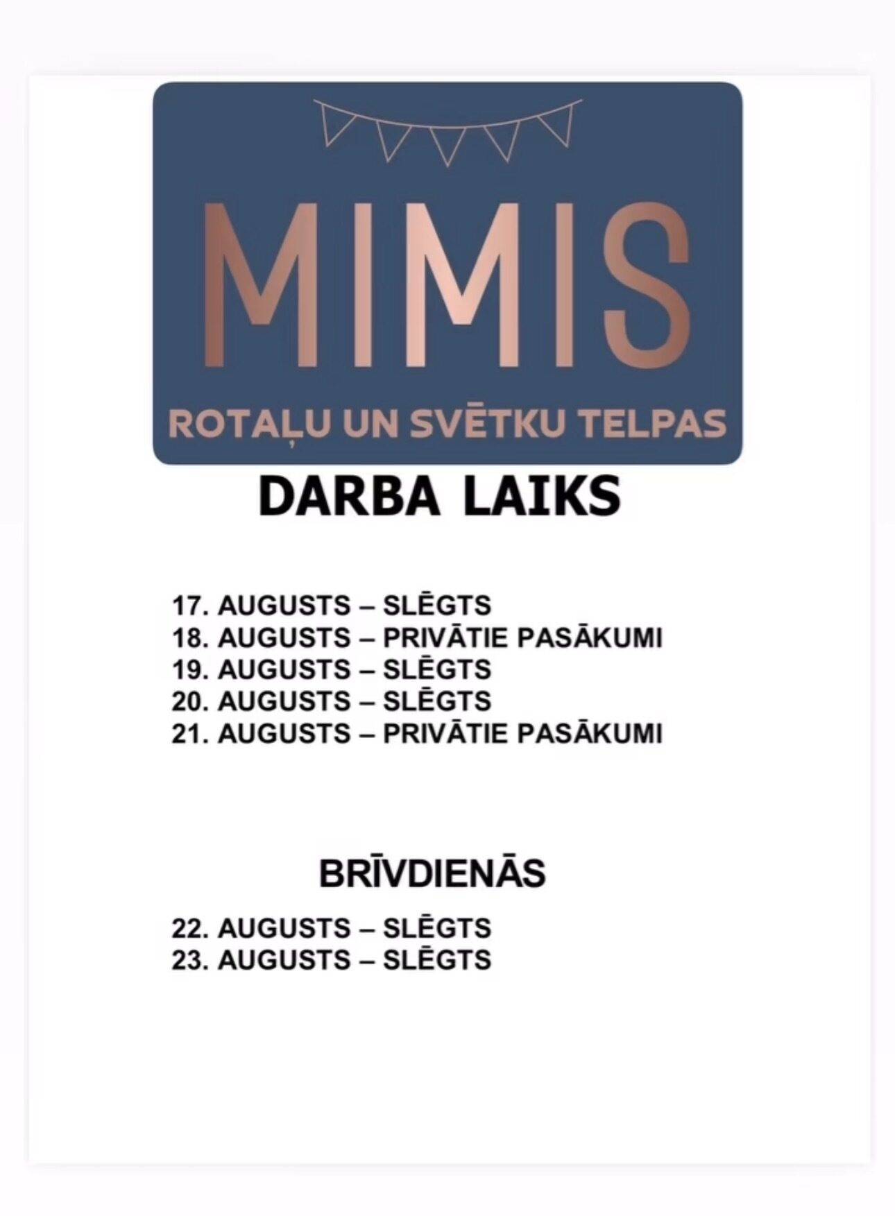 Darba laiks 17.08.26.-23.08.26.